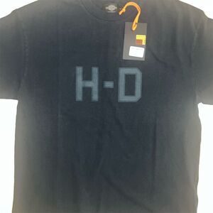 Harley-Davidson Men's Black Graphic Print Boxy Tee Size M